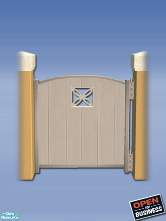 Sims 2 — Patio Gate - OFB - Small - Rec 03 by Shakeshaft — Part of a set of gates to match my Patio Stone Walls, 3 sizes
