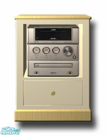 Sims 2 — Beach House Stereo by simtomatic — 