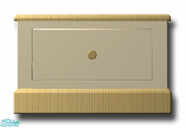 Sims 2 — Beach House Coffee Table 1-Tile by simtomatic — One-tile coffee table.