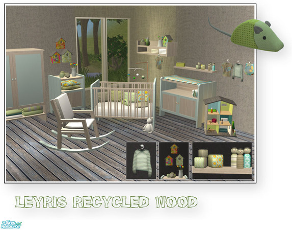 Sims 2 — Leyris Nurserie by mirake — Covered adults and kids, couldn\'t let the little ones down ;) Although, the