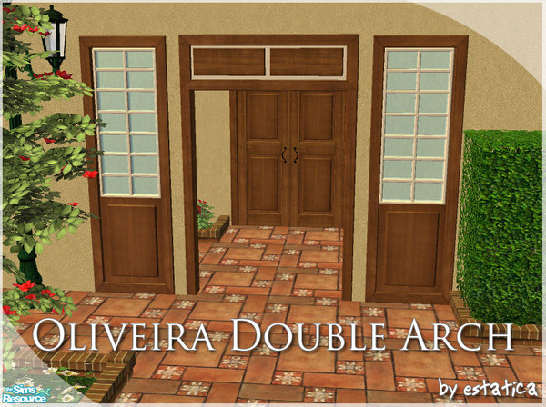Sims 2 — Oliveira Double Arch by estatica — This elegant arch was made to last and, of course, to blend perfectly with