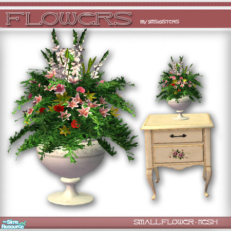 Sims 2 — S2S Flowers - Small Flower - Mesh by sims2sisters — 