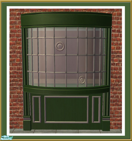 Sims 2 — Victorian Shop - Bay Window - Mesh by Shakeshaft — Part of a set to create an Old Fashioned Shop Front with this