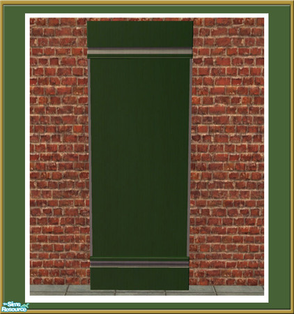 Sims 2 — Victorian Shop - Full Tile Pillar - Mesh by Shakeshaft — Part of a set to create an Old Fashioned Shop Front