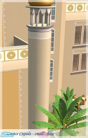 Sims 2 — TS - Terrace Cupola - small - base by senemm — A set of 6 decorative and elegant looking eastern style
