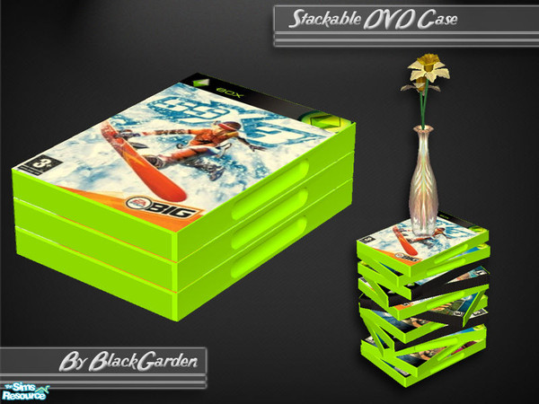 Sims 2 — Stackable SSX3 PlumbBOX Case (MESH) by BlackGarden — A stackable SSX3 for PlumbBOX case. Don\'t forget to