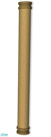 Sims 2 — Studio K Stucco Too Column - Dark Sand by StudioKhagerks — Coordinates with all Studio K Stucco Too exteriors.
