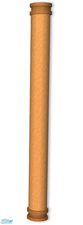 Sims 2 — Studio K Stucco Too Column - Pumpkin by StudioKhagerks — Coordinates with all Studio K Stucco Too exteriors.