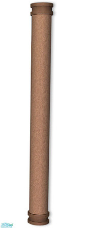Sims 2 — Studio K Stucco Too Column - Mushroom by StudioKhagerks — Coordinates with all Studio K Stucco Too exteriors.