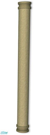 Sims 2 — Studio K Stucco Too Column - Sagebrush by StudioKhagerks — Coordinates with all Studio K Stucco Too exteriors.