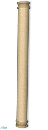 Sims 2 — Studio K Stucco Too Column - Parchment by StudioKhagerks — Coordinates with all Studio K Stucco Too exteriors.