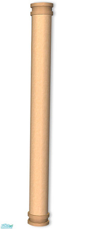 Sims 2 — Studio K Stucco Too Column - Apricot by StudioKhagerks — Coordinates with all Studio K Stucco Too exteriors.