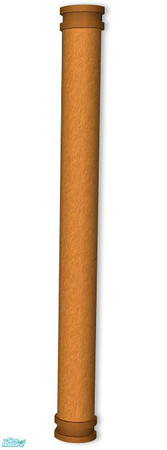 Sims 2 — Studio K Stucco Too Column - Golden by StudioKhagerks — Coordinates with all Studio K Stucco Too exteriors.