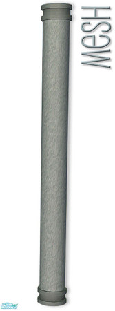 Sims 2 — Studio K Stucco Too Column MESH - Aegean by StudioKhagerks — Coordinates with all Studio K Stucco Too exteriors.