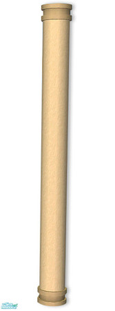 Sims 2 — Studio K Stucco Too Column - Honey by StudioKhagerks — Coordinates with all Studio K Stucco Too exteriors.