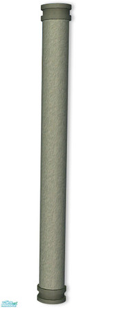 Sims 2 — Studio K Stucco Too Column - Laurel by StudioKhagerks — Coordinates with all Studio K Stucco Too exteriors.