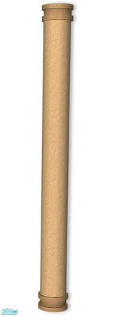 Sims 2 — Studio K Stucco Too Column - True Taupe by StudioKhagerks — Coordinates with all Studio K Stucco Too exteriors.