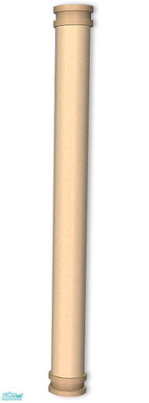 Sims 2 — Studio K Stucco Too Column - Oyster by StudioKhagerks — Coordinates with all Studio K Stucco Too exteriors.
