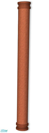 Sims 2 — Studio K Stucco Too Column - Spice by StudioKhagerks — Coordinates with all Studio K Stucco Too exteriors.