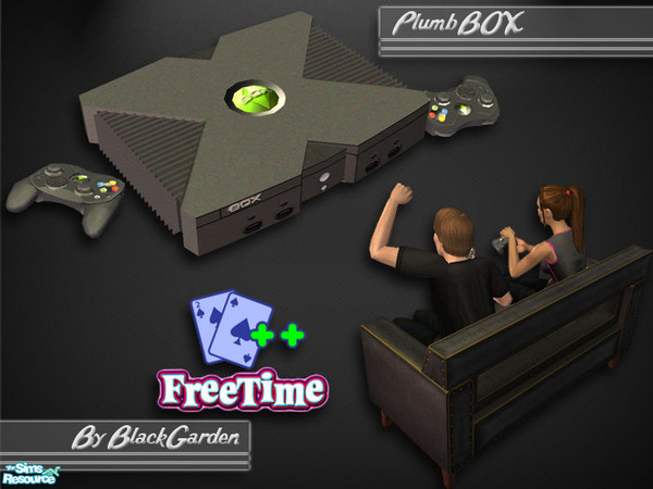 Sims 2 — PlumbBOX - Free Time Version by BlackGarden — This Free Time compatible version of the PlumbBOX will build games