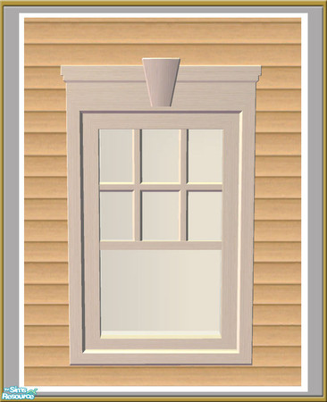Sims 2 — The Avon - Single Window - Mesh by Shakeshaft — Part of a small set of build objects I created to build The