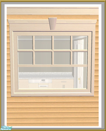 Sims 2 — The Avon - 2 Tile Window - Diagonal Mesh by Shakeshaft — Part of a small set of build objects I created to build