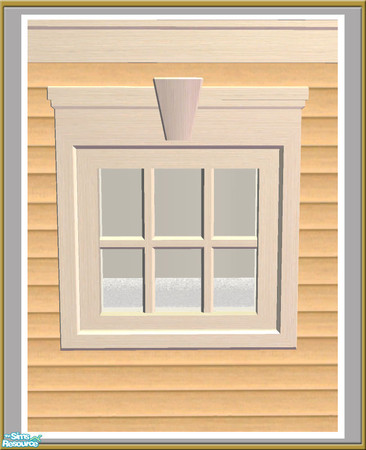 Sims 2 — The Avon - Privacy Window - Diagonal Mesh by Shakeshaft — Part of a small set of build objects I created to