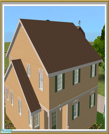 Sims 2 — The Avon - Roof - Brown by Shakeshaft — Part of a small set of build objects I created to build The Avon, set