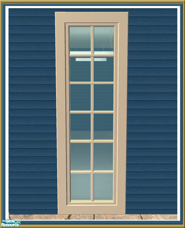 Sims 2 — Cove Long Window - Master Mesh by Shakeshaft — Part of a new set of Windows and Doors and Build Objects I