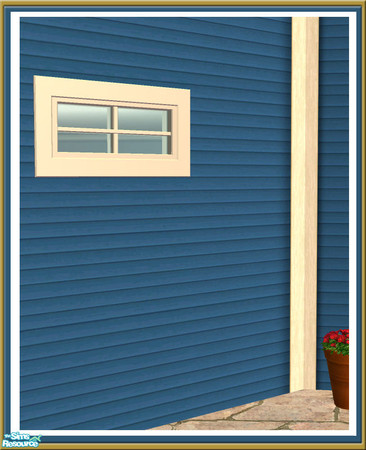 Sims 2 — Cove Privacy Window -  Diagonal Mesh by Shakeshaft — Part of a new set of Windows and Doors and Build Objects I