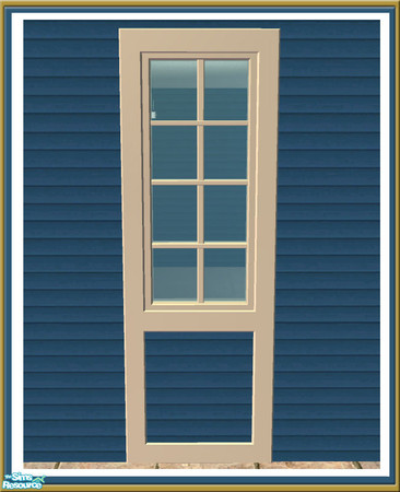 Sims 2 — Cove Single Cutout Window -  Mesh by Shakeshaft — Part of a new set of Windows and Doors and Build Objects I