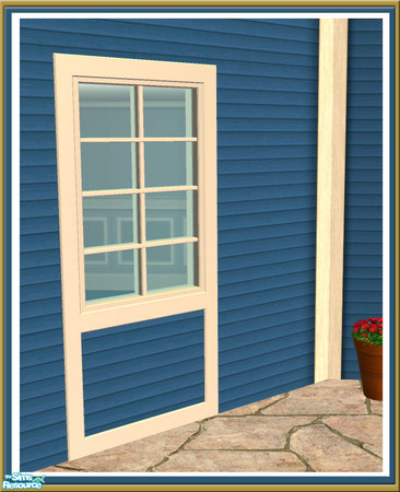 Sims 2 — Cove Single Cutout Window -  Diag Mesh by Shakeshaft — Part of a new set of Windows and Doors and Build Objects