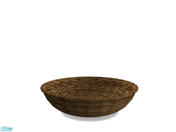 Sims 2 — Lami Floor Basket by n-a-n-u — 