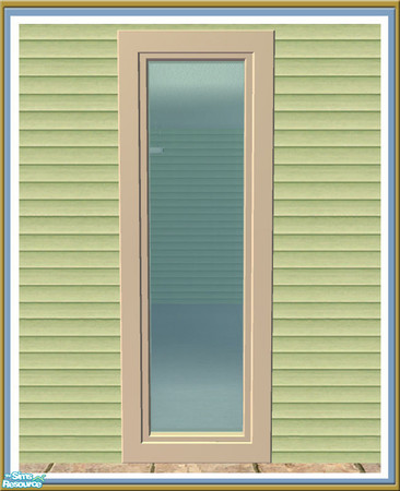 Sims 2 — Cove Long Window - Plain Mesh by Shakeshaft — Part of a set of Plain windows and doors made to compliment the