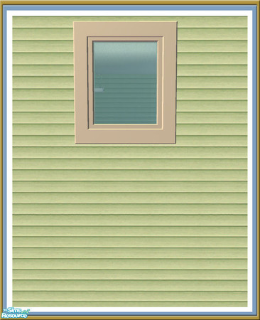 Sims 2 — Cove Square Window - Plain Mesh by Shakeshaft — Part of a set of Plain windows and doors made to compliment the
