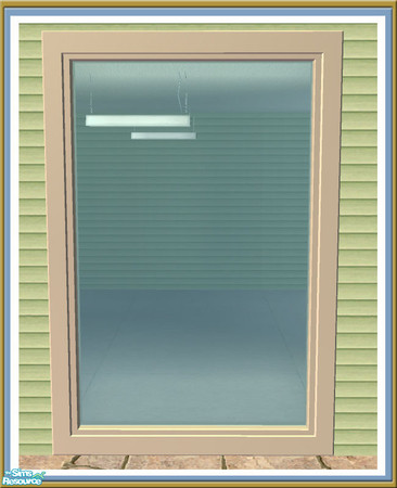 Sims 2 — Cove 2 Tile Window - Plain Mesh by Shakeshaft — Part of a set of Plain windows and doors made to compliment the