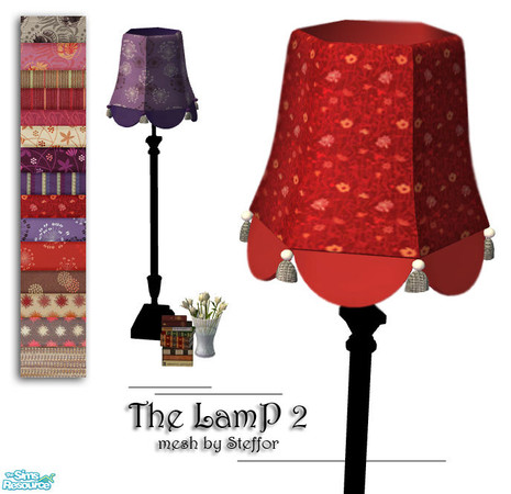 Sims 2 — The Lamp 2 by Sophel21 — classy floor lamp in new robe :) 14 recolors of the lamp shade and 2 stand recolors of