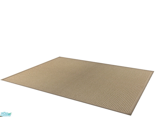 Sims 2 — Lami Sisal Rug  by n-a-n-u — 