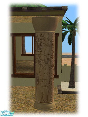 Sims 2 — Civ Build - Stone Column - Master Mesh by Shakeshaft — Part of a simple build set for the Ancient Civilizations