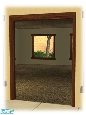 Sims 2 — Civ Build  - Double Arch - Diagonal Mesh by Shakeshaft — Part of a simple build set for the Ancient