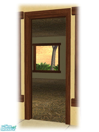 Sims 2 — Civ Build - Single Wood Arch - Diagonal Mesh by Shakeshaft — Part of a simple build set for the Ancient