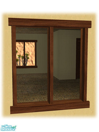 Sims 2 — Civ Build - Double Window V2 - Mesh by Shakeshaft — Part of a simple build set for the Ancient Civilizations