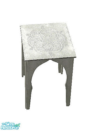 Sims 2 — Silvermoon - smaller endtable by steffor — 