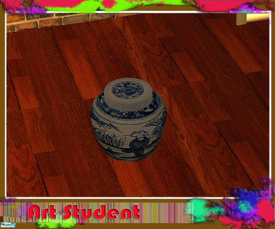 Sims 2 — Art Student - Chinese Antique-pot by huabanzhu — 
