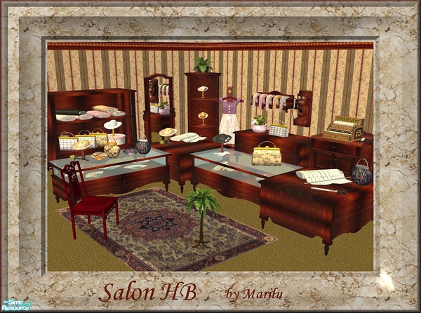 Sims 2 — Salon HB by marilu — little Shop for the Sims-Ladys