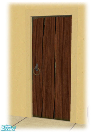 Sims 2 — Civ Build - Wood Door Frame - Rec01 by Shakeshaft — Part of the second set of the Civilizations Build Set, this