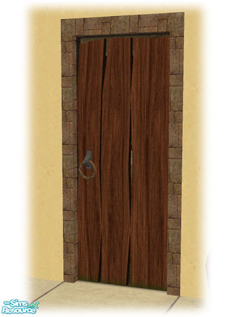 Sims 2 — Civ Build - Wood Door Frame - Rec02 by Shakeshaft — Part of the second set of the Civilizations Build Set, this