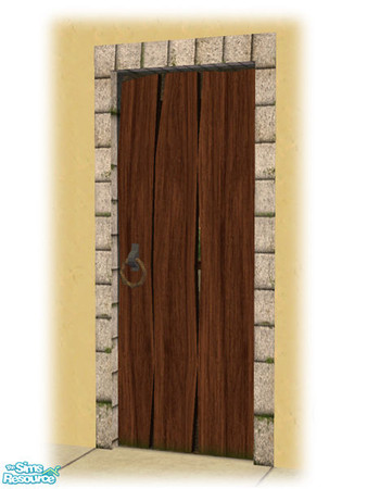 Sims 2 — Civ Build - Wood Door Frame - Rec06 by Shakeshaft — Part of the second set of the Civilizations Build Set, this