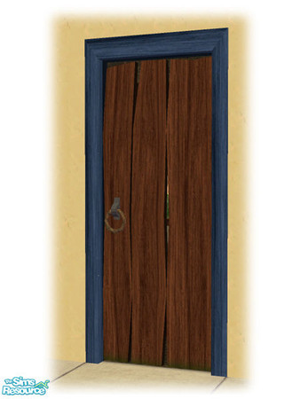 Sims 2 — Civ Build - Wood Door Frame - Rec08 by Shakeshaft — Part of the second set of the Civilizations Build Set, this