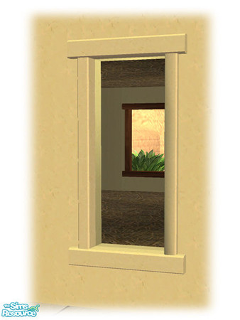 Sims 2 — Civ Build - Single Long Window - Rec01 by Shakeshaft — Part of the second set of the Civilizations Build Set,